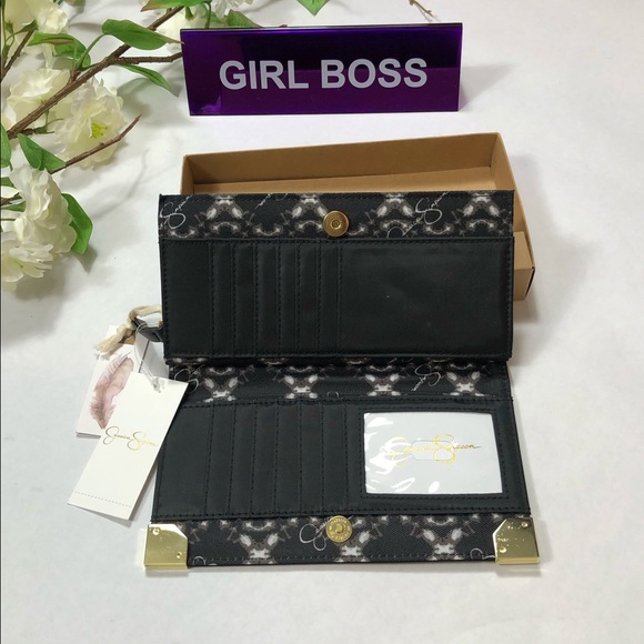 Jessica Simpson Women’s Clutch Zip Wallet - Picture 4 of 8